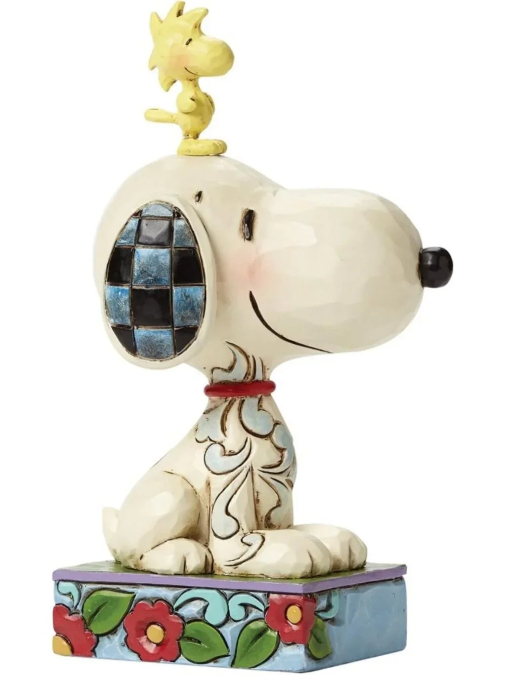 Snoopy & Woodstock Figurine - Handcrafted Stone Resin Collectible Home Decor, 5